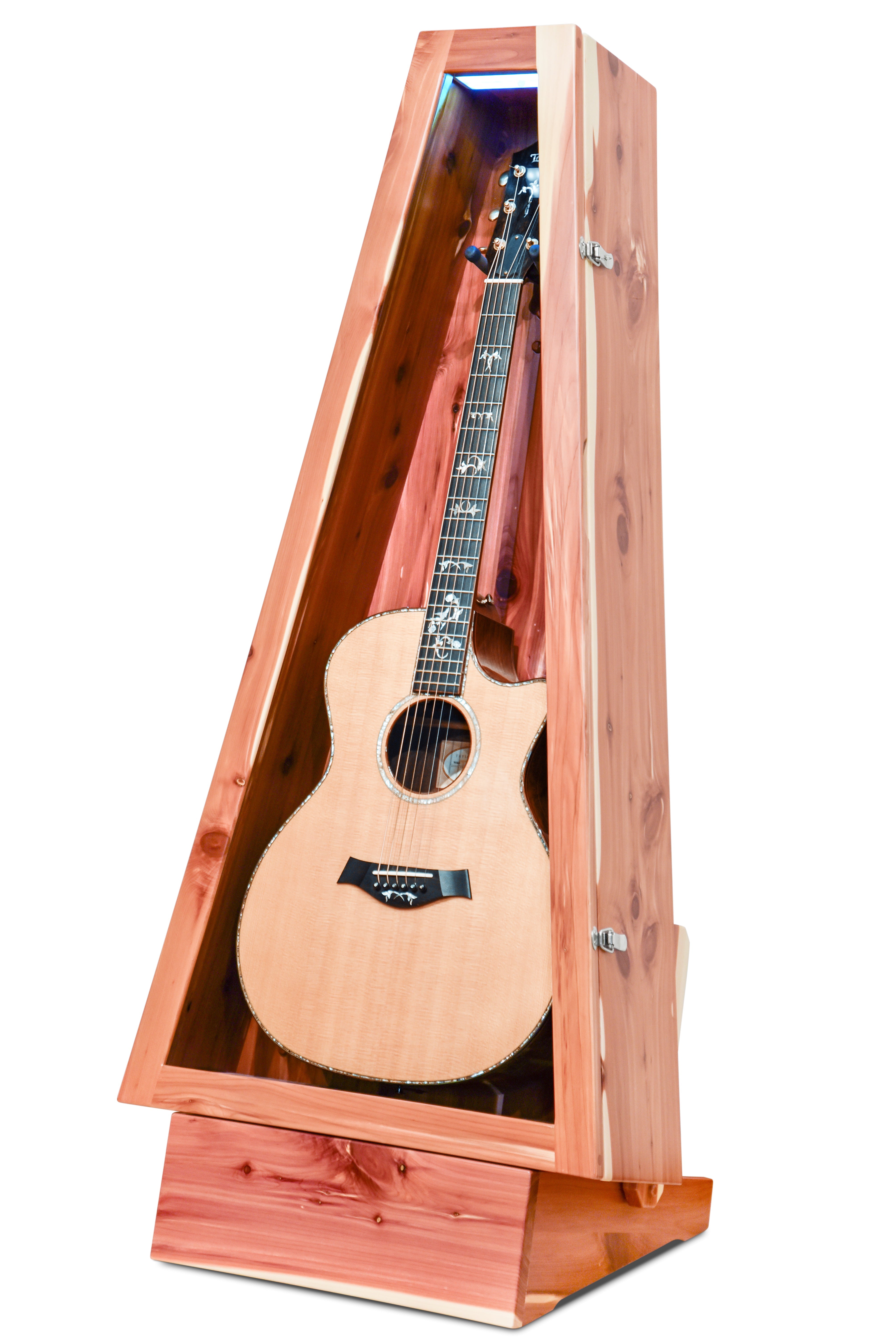 ClimaStand Triangle Humidor with Base - Cedar