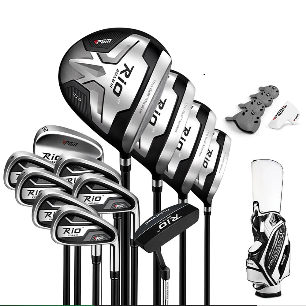12-Piece Men's Right-Handed Golf Club Set with Bag