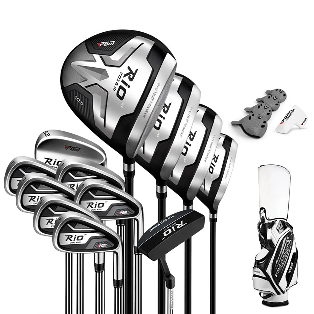 12-Piece Men's Right-Handed Golf Club Set with Bag
