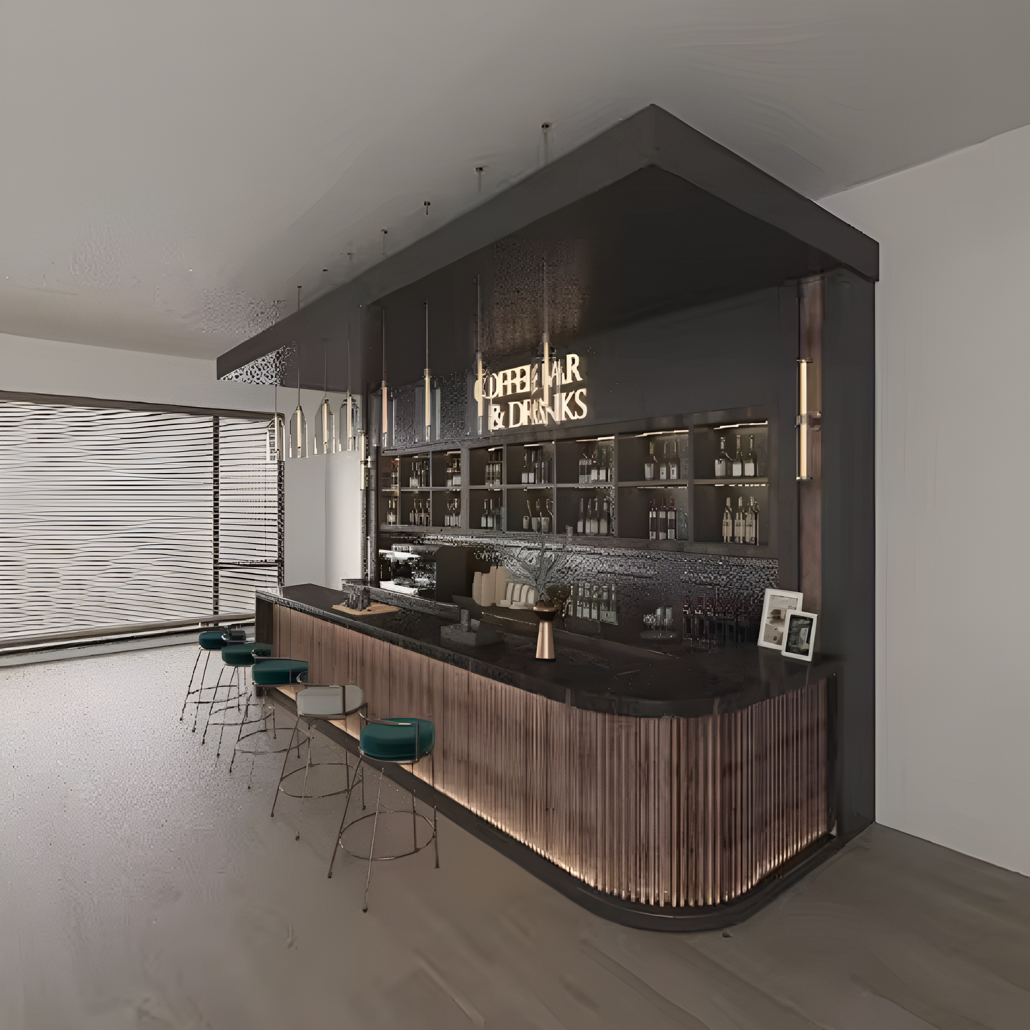 Nocturne Caffè & Cocktails Pro Home Bar by Lumenhaus