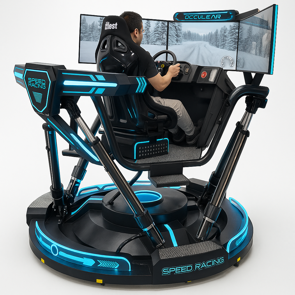 NeonTrack GTR Pro Motion Racer