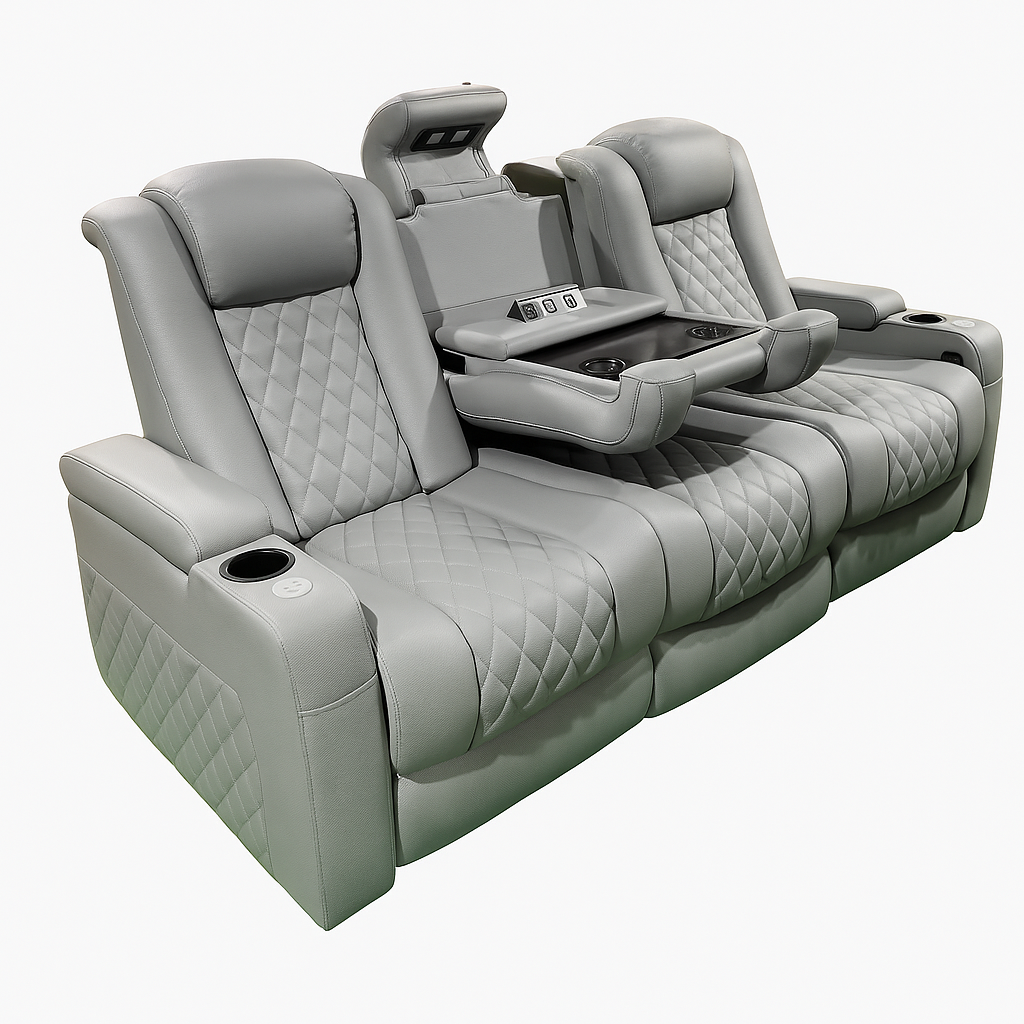 SilverLuxe Prestige Triple Recliner