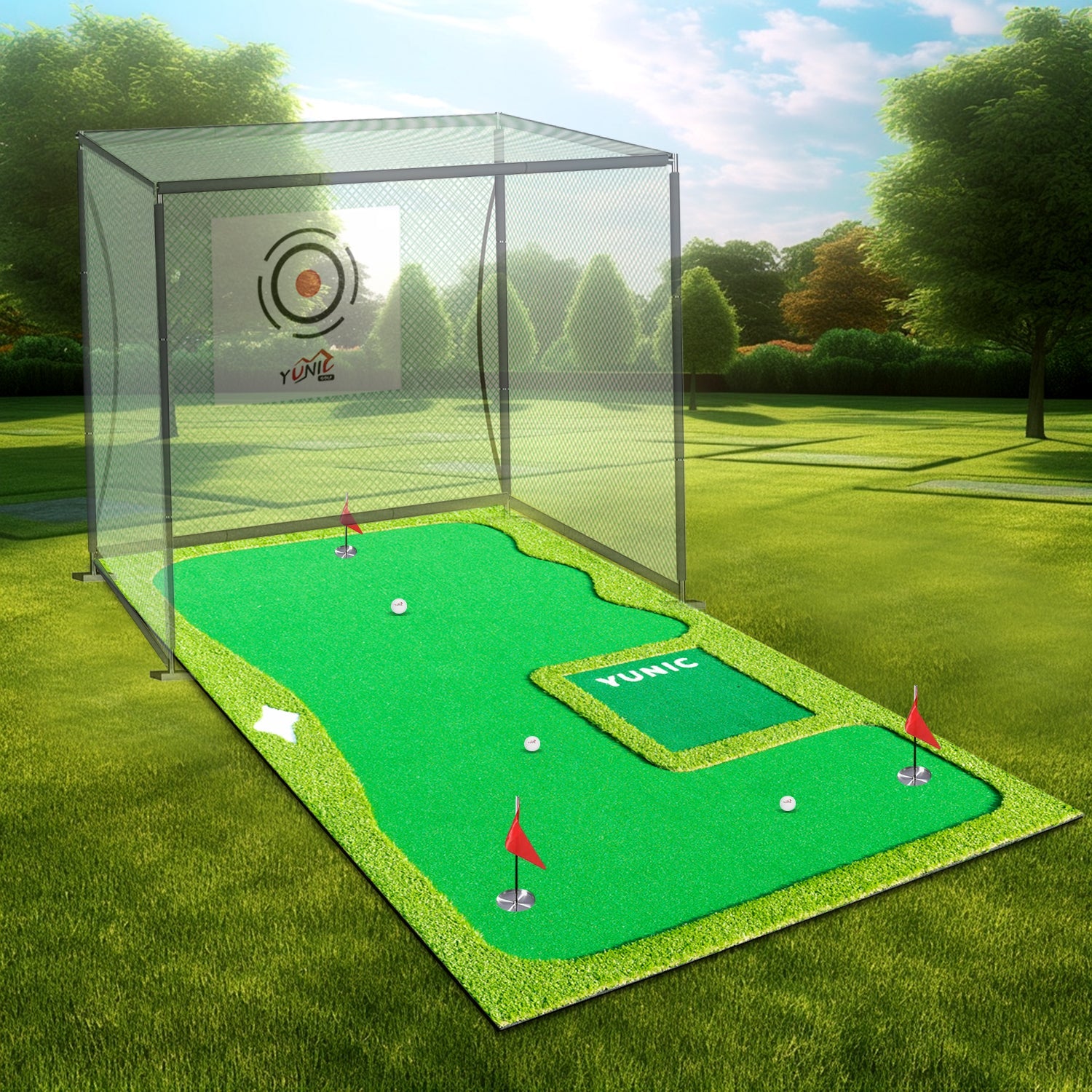 Golf Putting Green (16ft, Style B)