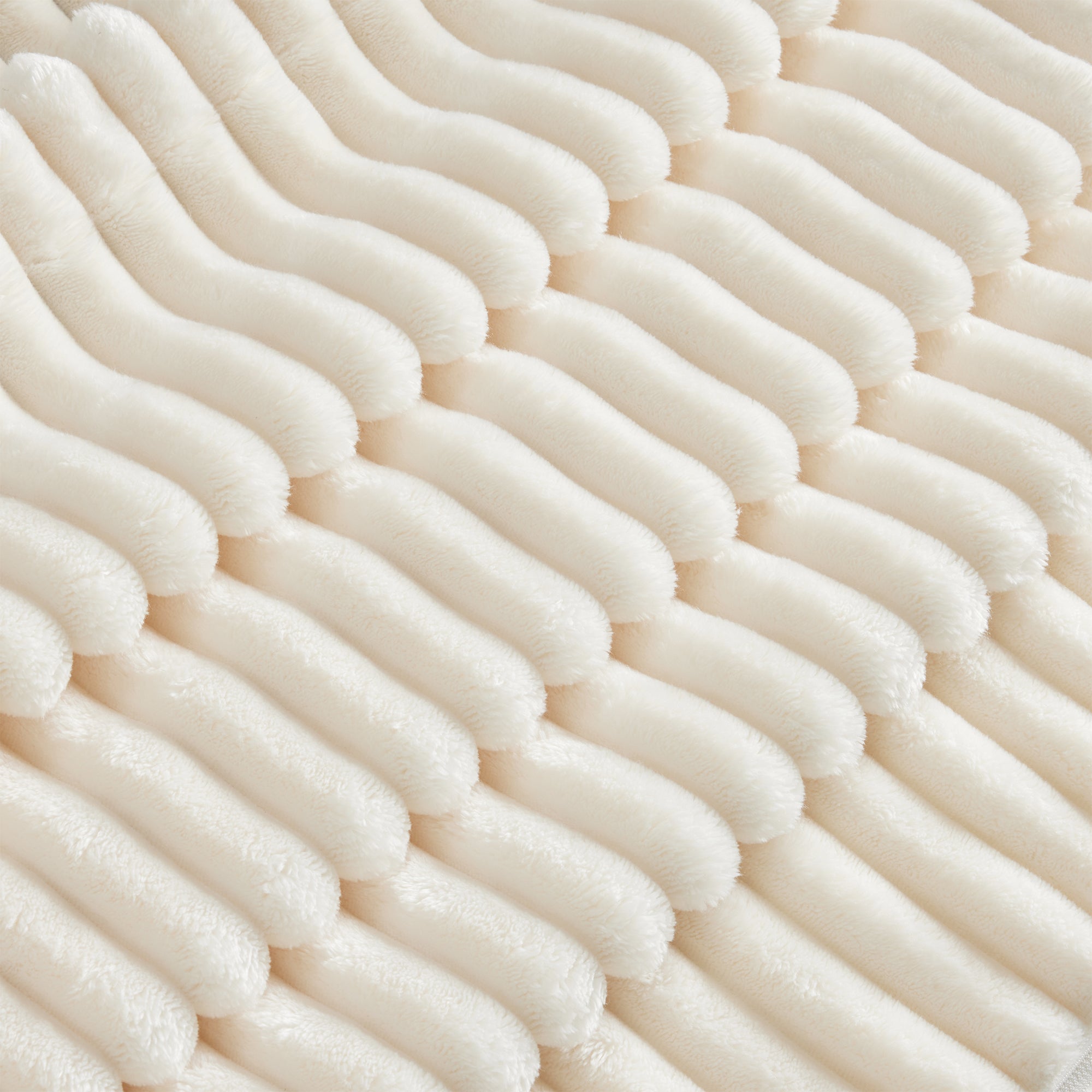 Living Room Sofa Slipcovered Sofa 3 Seater Sofa With 3 Ottomans, Oversized 3-Seat Sleeper Sofa Bed Home Theater Sofa, Corduroy, Cream